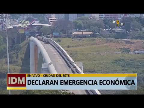 Declaran emergencia económica en Ciudad del Este