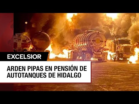 Explotan pipas de combustible en gasera de Tlahuelilpan, Hidalgo