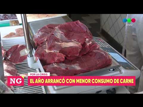 El año arrancó con menor consumo de carne - #TelefeSantaFe