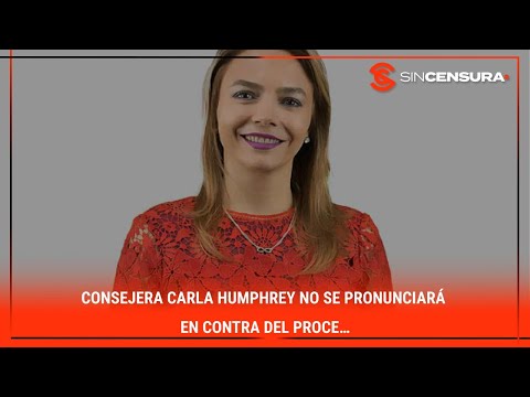 #CarlaHumphrey no se pronunciará en contra del proceso electoral para renovar el #PoderJudicial