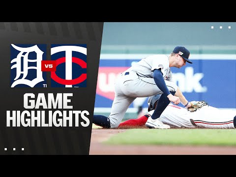 Tigers vs. Twins Game Highlights (8/16/25) | MLB Highlights