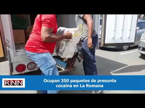 Ocupan 350 paquetes de presunta cocaína en La Romana