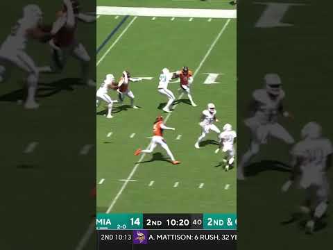 Un partido histórico para Miami Dolphins y un touchdown de auténtico genio para Tua Tagovailoa