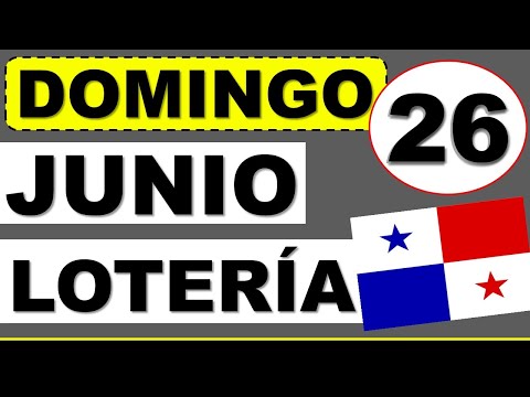 Resultados Sorteo Loteria Domingo 26 Junio 2022 Loteria Nacional d Panama Dominical Que Jugo En Vivo