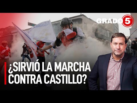 ¿Sirvió la marcha contra Castillo? | Grado 5 con René Gastelumendi
