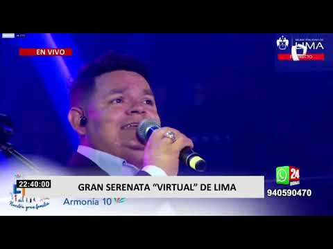 Gran serenata virtual por el 487 aniversario de Lima