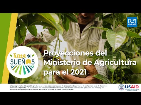 Proyecciones del Ministerio de Agricultura para el 2021