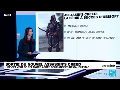 En pleine crise, le français Ubisoft mise sur son nouveau jeu Assassin's Creed • FRANCE 24