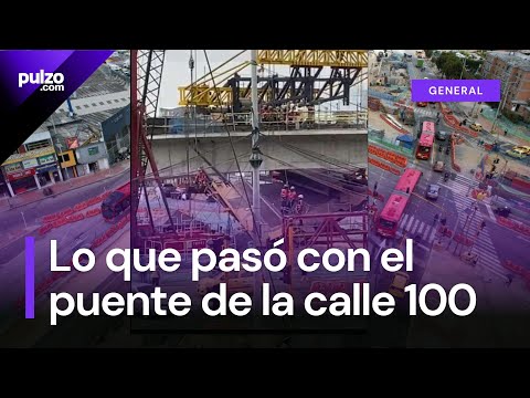 Revelan qué pasó realmente con accidente en puente de la calle 100 con Suba, en Bogotá | Pulzo