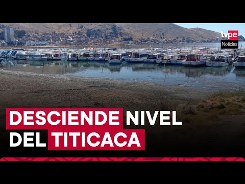 Fenómeno El Niño: desciende nivel del lago Titicaca