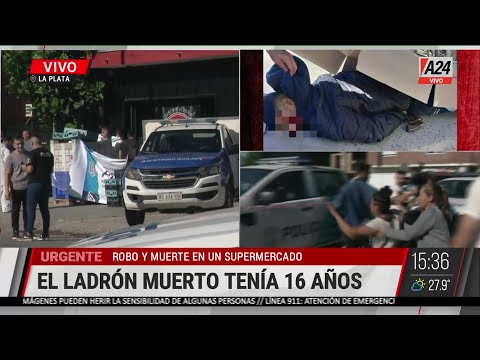 Comerciante mató a ladrón en La Plata: hay tensión con familiares