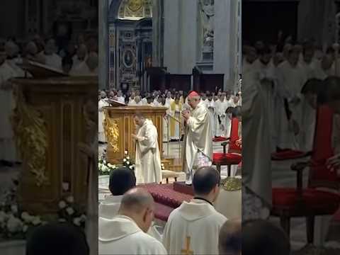 Roma se despide de su vicario general en una emotiva celebración