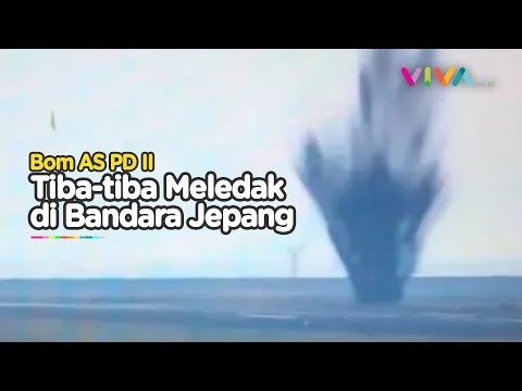 DETIK-DETIK Bom AS Perang Dunia II Meledak di Jepang