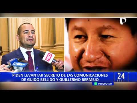 Fiscalía pide al PJ levantar el secreto de las comunicaciones de Guillermo Bermejo y Guido Bellido