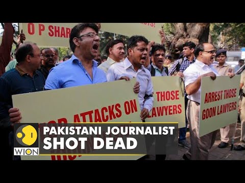 Pakistani journalist shot dead outside Lahore Press Club | Latest English News | WION