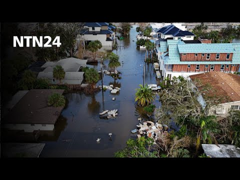 Autoridades de Florida en EE. UU. entregaron el primer balance sobre el paso del huracán Milton