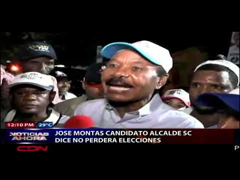 José Montás candidato alcalde por San Cristóbal dice no perderá elecciones