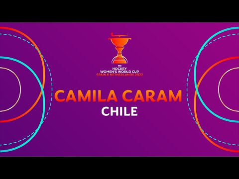 Field Hockey 🏑 FIH Hockey Women's World Cup Spain & Netherlands 2022: Post Draw reaction| Camila Caram | Chile