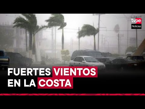 Senamhi alerta fuertes vientos en la costa peruana | El Tiempo 27-02-2024