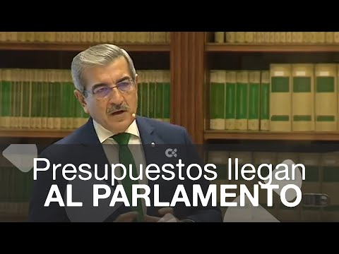 El proyecto de ley de Presupuestos de Canarias llega al Parlamento