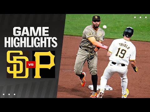 Padres vs. Pirates Game Highlights (8/6/24) | MLB Highlights