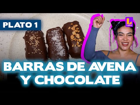 Plato 1: Barras de avena y chocolate | El Gran Chef