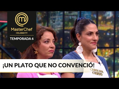 Carolina y Cony no lograron convencer al jurado con su preparación | MasterChef Celebrity