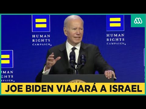 Es oficial: Joe Biden viajará a Israel