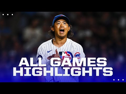 Highlights from ALL games on 9/4! (Shota Imanaga and Cubs throw combined no-hitter!)