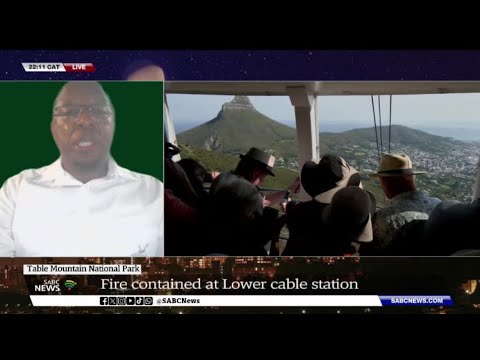 Fire breaks out at Table Mountain's lower cableway station - JP Louw shares more