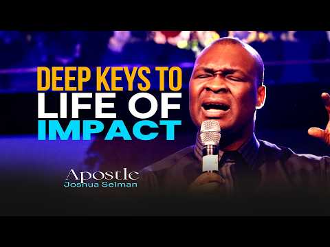 USE THESE (5) KEYS THAT HAS HELPED ME IN LIFE - Apostle Joshua Selman || 2024 Birthday Message