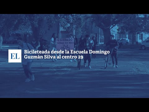 BICICLETEADA DESDE LA ESCUELA DOMINGO GUZMÁN SILVA AL CENTRO 29.