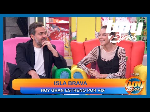 Fernanda Castillo y Flavio Medina son esposos en Isla Brava, serie exclusiva de ViX | Programa Hoy