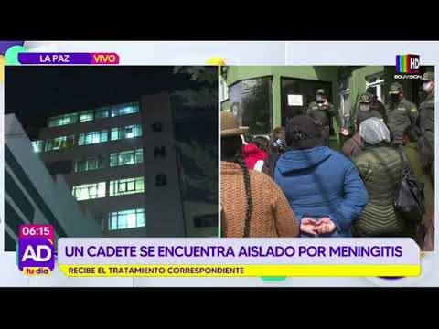 Un cadete se encuentra aislado por meningitis