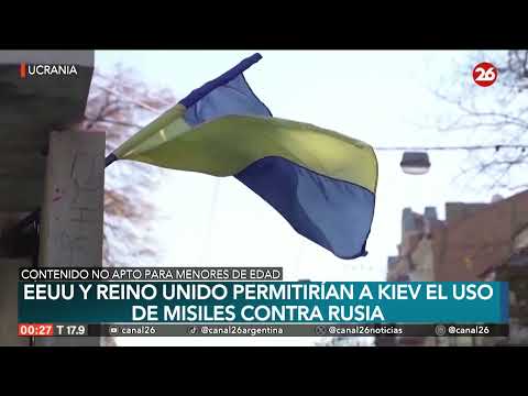 EEUU y Reino Unido permitirían a Kiev el uso de misiles contra Rusia