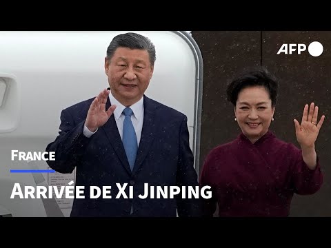 Le président chinois Xi Jinping arrive en France | AFP Images