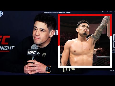 Brandon Moreno ‘I Was Winning That First Fight’ | UFC Mexico City