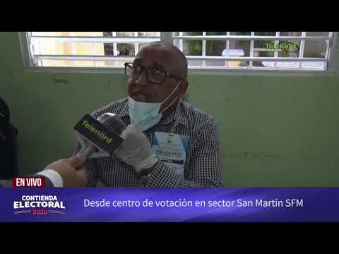 Con normalidad se desarolla el proceso electoral en Escuela San Martín SFM