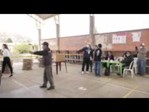 Bolivia presidential candidates cast their votes