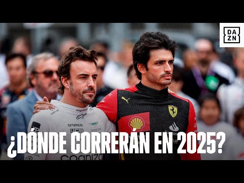 Los posibles destinos de Fernando Alonso y Carlos Sainz en la F1 de 2025