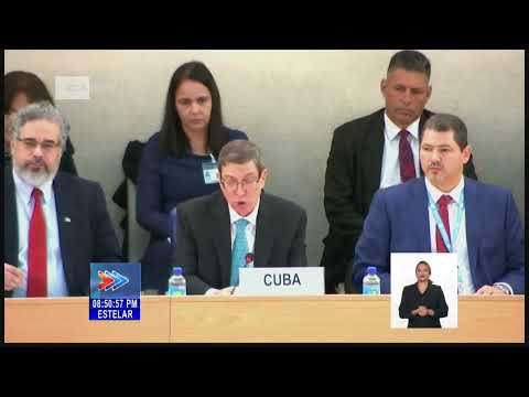 Informe de Cuba en Consejo de Derechos Humanos  de la ONU