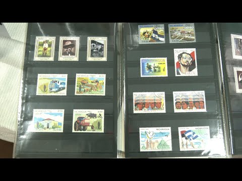 Realizan exposición de sellos postales nicaragüenses