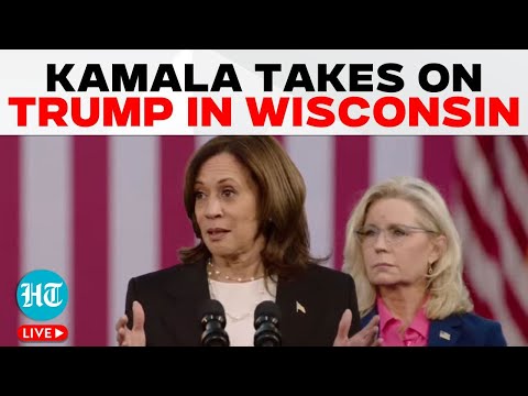 Kamala Harris LIVE | Kamala Takes Jibe At Trump In Wisconsin | Kamala Rally | US Elections