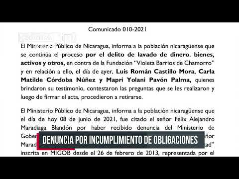 Orden de captura a Félix Maradiaga por actos de desestabilización y terrorismo - Nicaragua