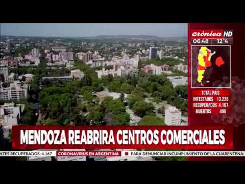 Coronavirus en Argentina: Mendoza flexibiliza su cuarentena