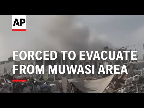 Hundreds forced to evacuate from Muwasi area following Israeli military order