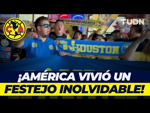 ¡El cumpleaños 108 del América traspasó fronteras y en Houston lo celebraron a lo grande! | TUDN