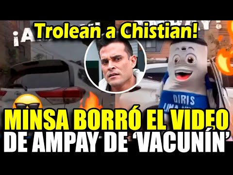 MINSA es criticado x campaña que referencia ampay de Christian Dominguez y borran su video