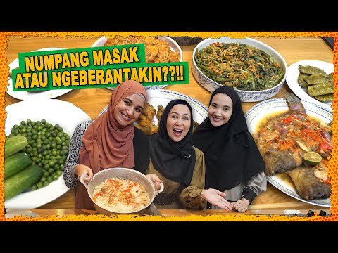 NUMPANG MASAK DI DAPUR THE SUNGKAR || BERANTAKAN BANGET!!