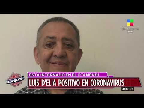 Luis D'Elía dio positivo de coronavirus